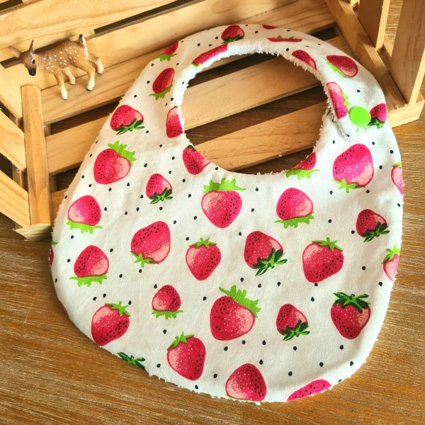 Bavoir Fraises
