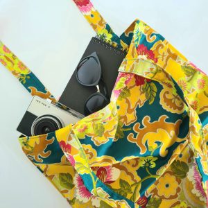 Sac en tissu cousu main par l'atelier de couture D'un Coup de Fil